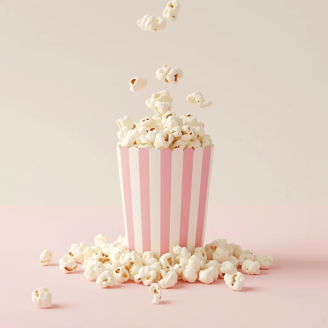 Pink Popcorn Boxes uk