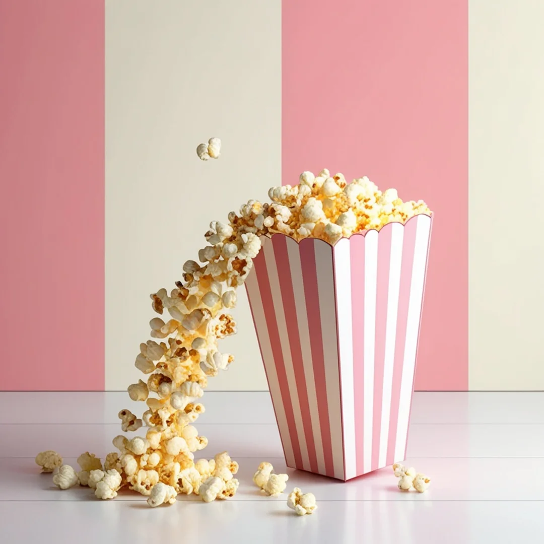 Pink Popcorn Boxes wholesale