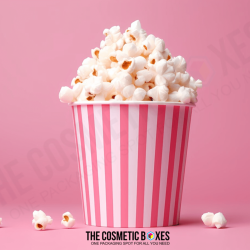 Custom pink popcorn boxes UK