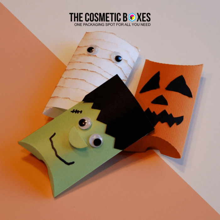 Luxury Halloween Pillow Boxes