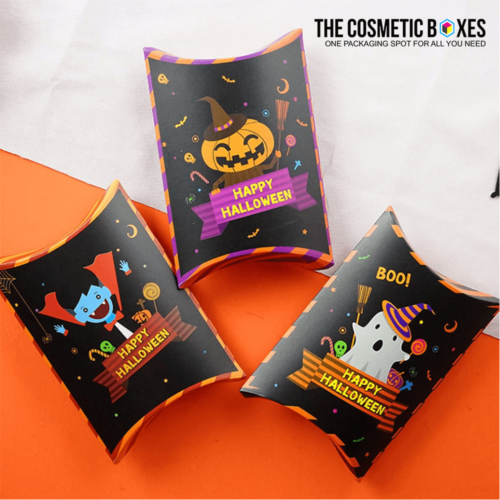 Custom Halloween Pillow Boxes UK