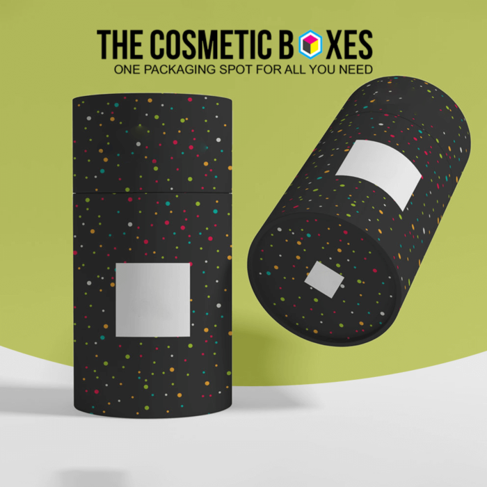 Printed black tube packaging