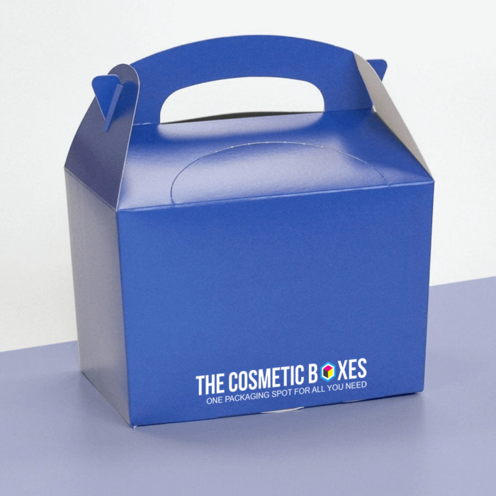 Luxury Blue Party Food Boxes UK