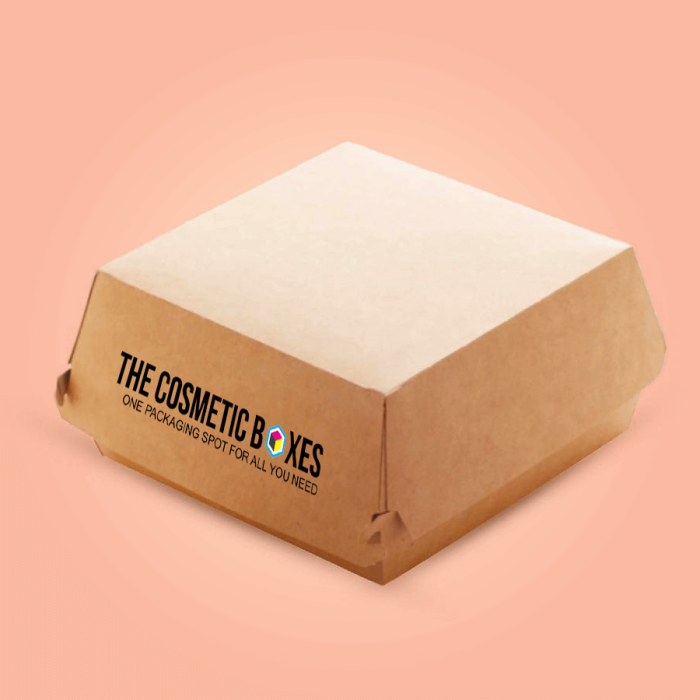 Cardboard Burger Boxes Wholesale