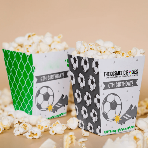 football popcorn boxes UK