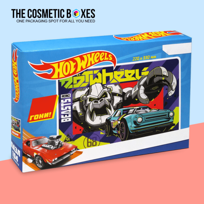 Custom hot wheels packaging