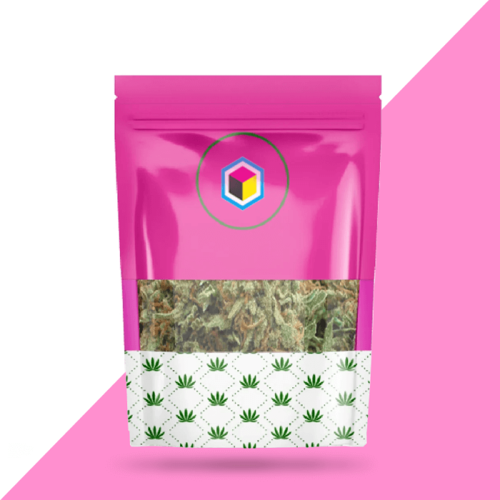 Printed luxury weed bags