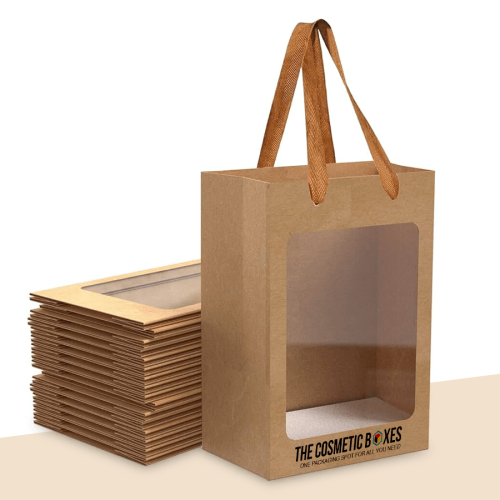 Luxury Paper Bags with Windows