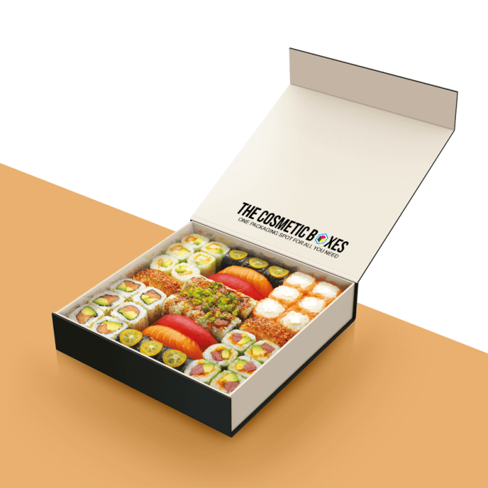 custom Sushi Trays packaging