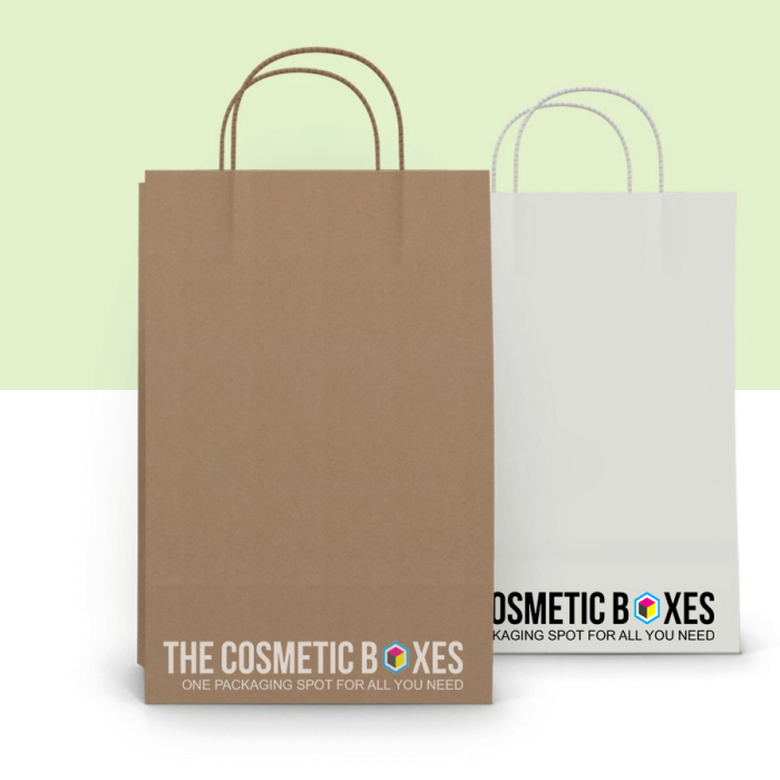 custom Twisted Handle Paper Bags wholesale