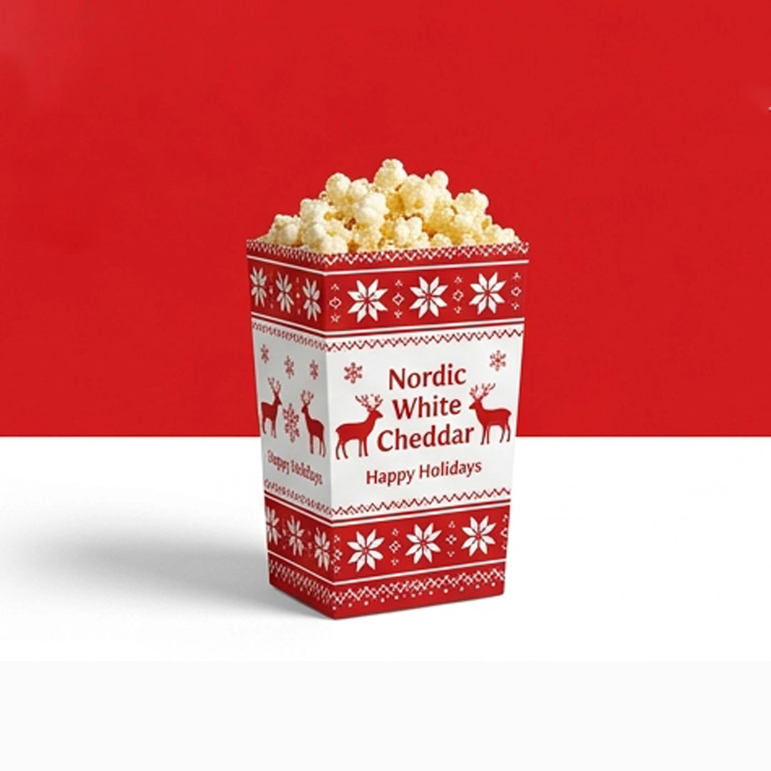 Christmas Popcorn Boxes UK