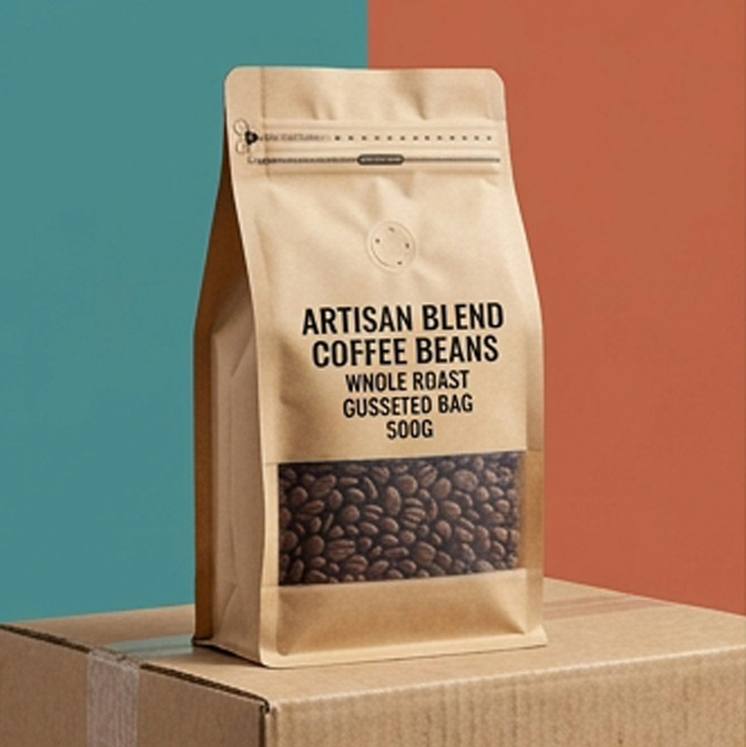 Custom Printed Kraft Mylar Bags
