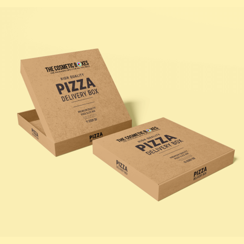 luxury Kraft Pizza Boxes