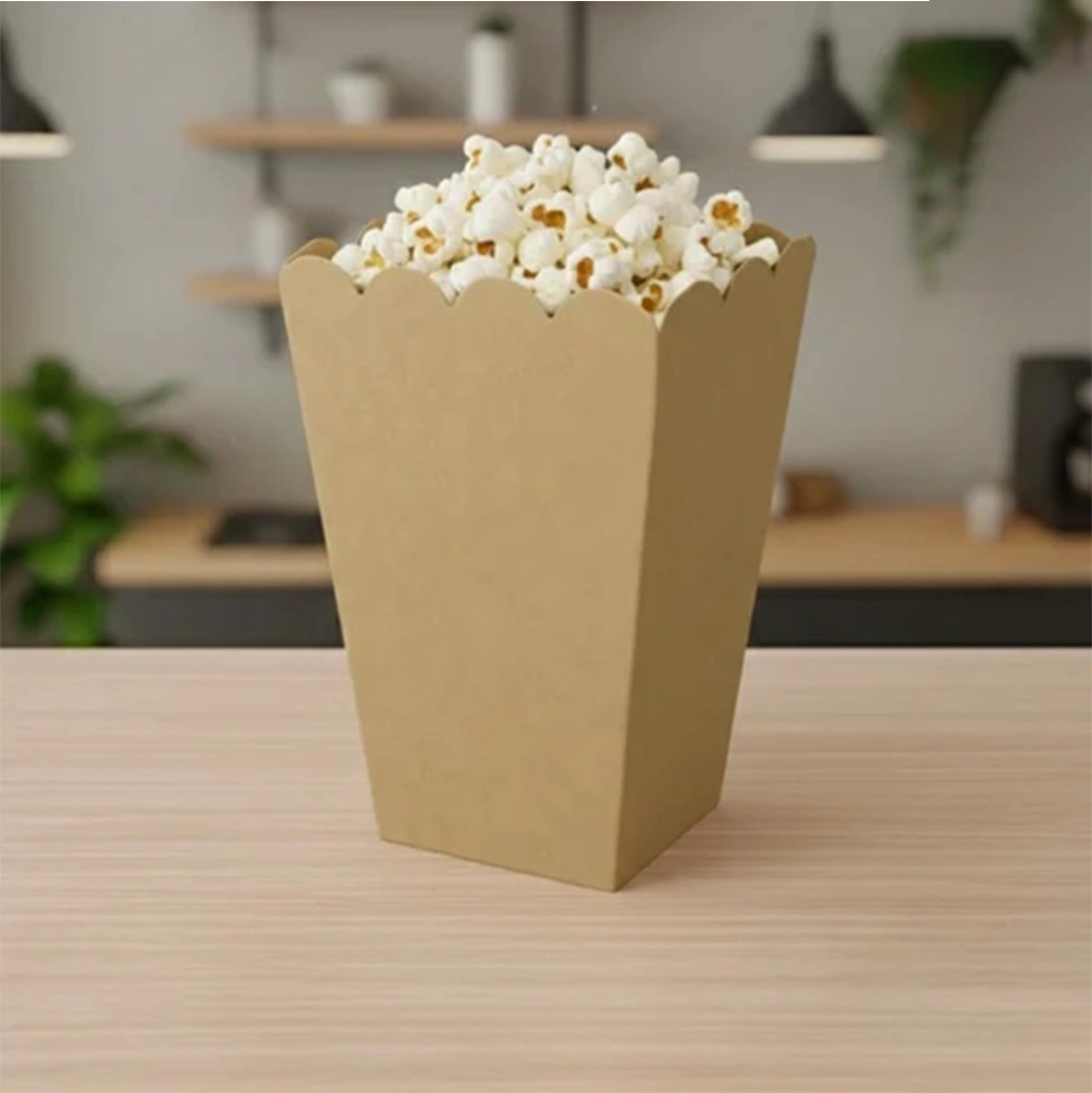 Kraft Popcorn Boxes