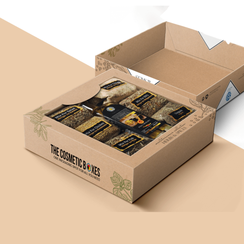 kraft spice gift boxes