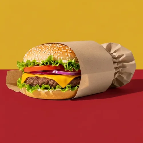 burger sleeve packaging