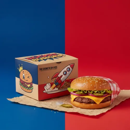 American burger boxes UK