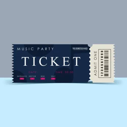 Custom Printed Festivals Tickets