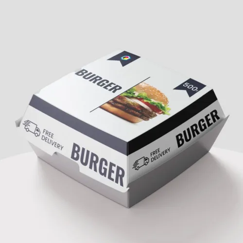 Mini Burger Box Packaging UK