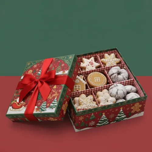 Christmas Gift Box Cookies