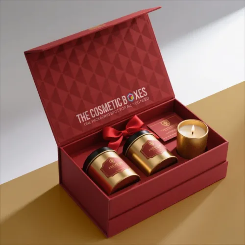 Custom Printed Christmas Candle Boxes