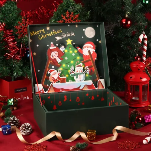 cardboard boxes for christmas hampers