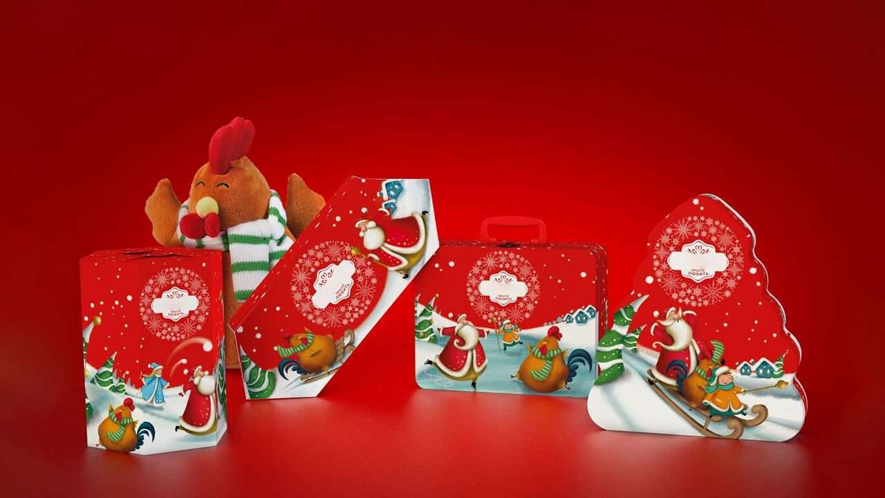 Boxes for Christmas Eve