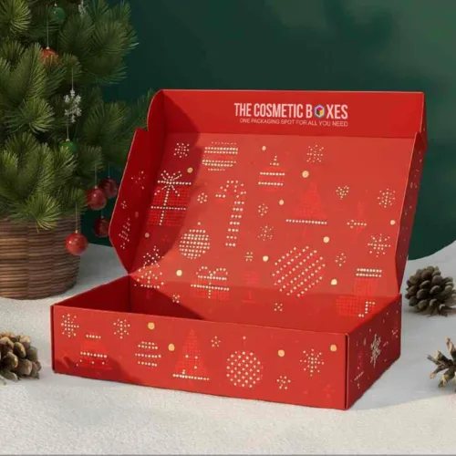 printing Christmas mailer packaging