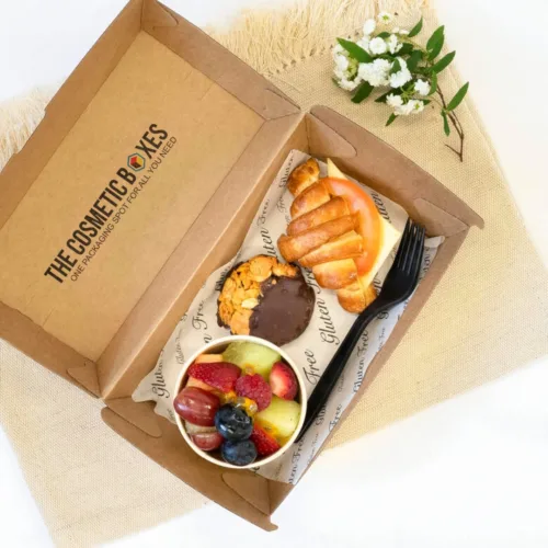 Breakfast Food Boxes with logo