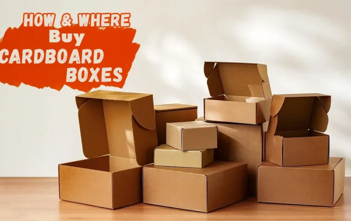 How & Where To Buy Cardboard Boxes