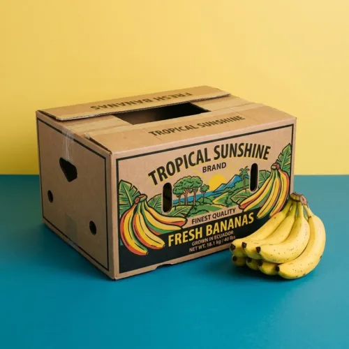 Cardboard banana boxes UK