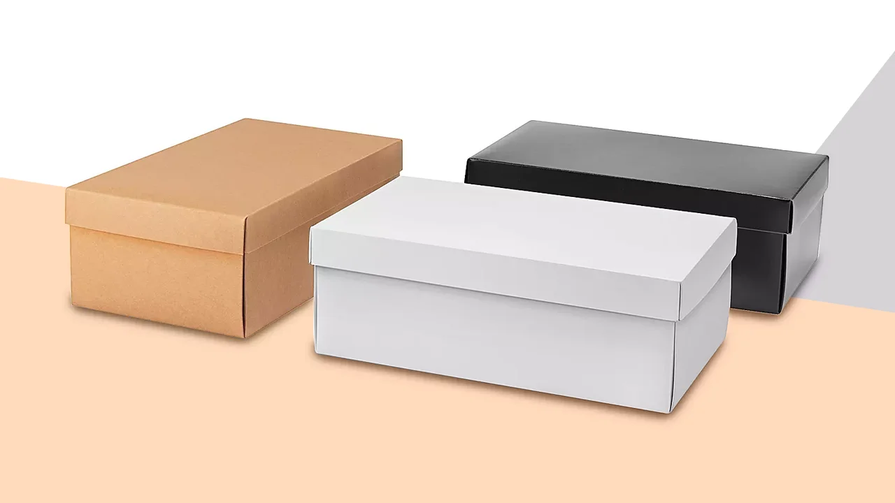 Custom shoe box size dimensions