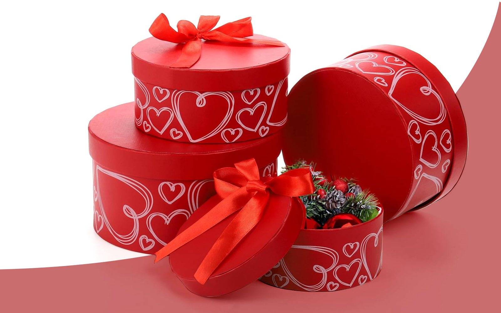 Rigid gift boxes with lids