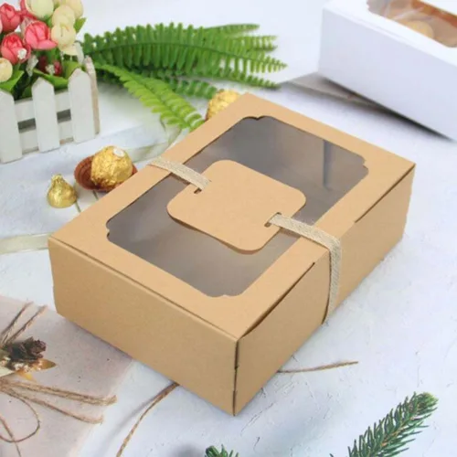 Kraft Boxes With Window Wholesale