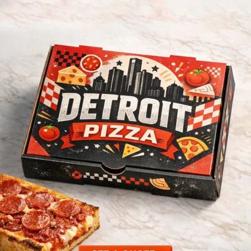 Pizza Boxes With Branded Logo