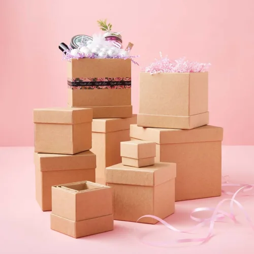 Small Kraft Boxes With lids