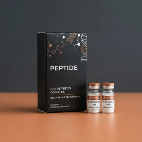 Black Peptides Boxes With Logo