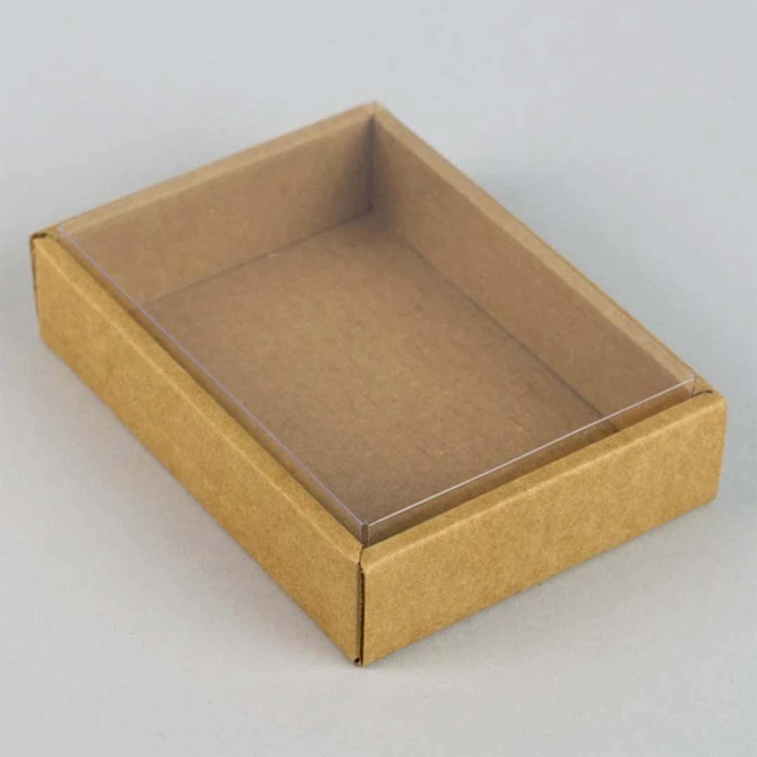 Cardboard Display Box With Clear Lid