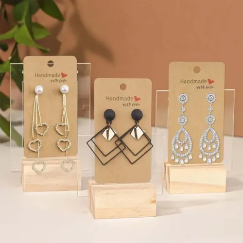 Custom Earring Display Cards