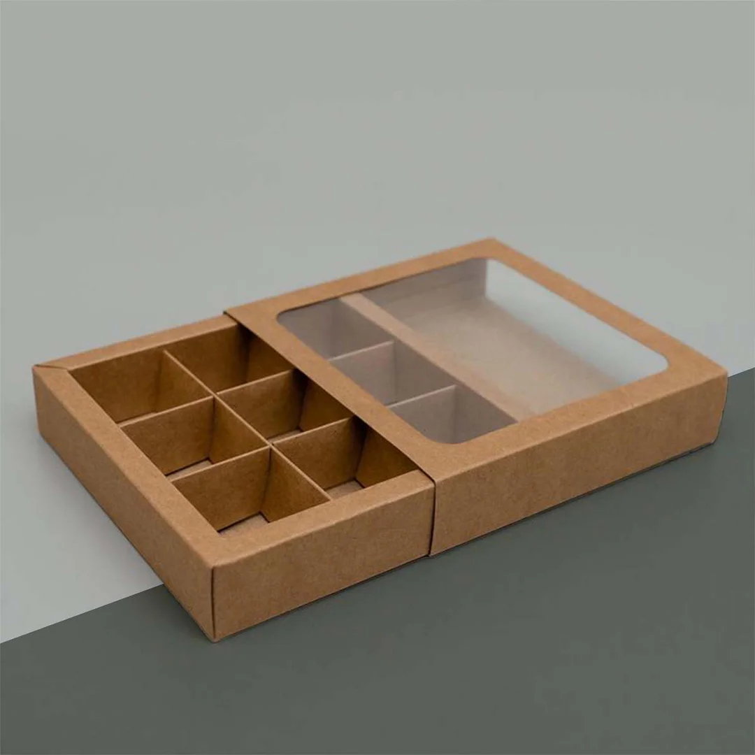 Empty Chocolate Box With Inserts