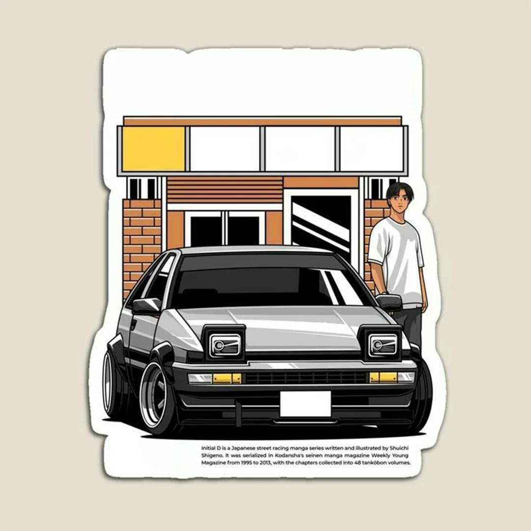 Personalised Anime Car Decal Stickers