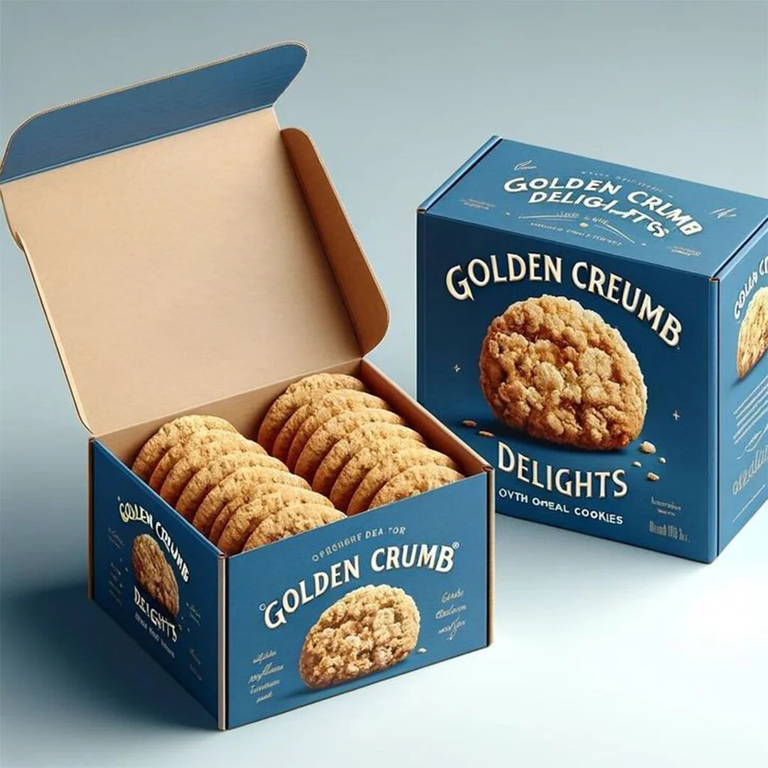 Personalised Biscuit Box Packaging