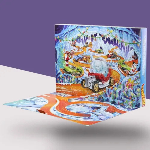 Personalised wheels advent calendar