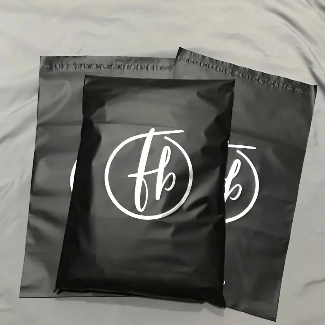 Black Poly Mailers With Logo