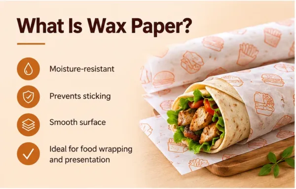 Custom wax paper