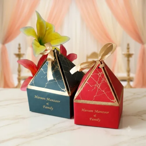 Personalised Wedding Favour Boxes