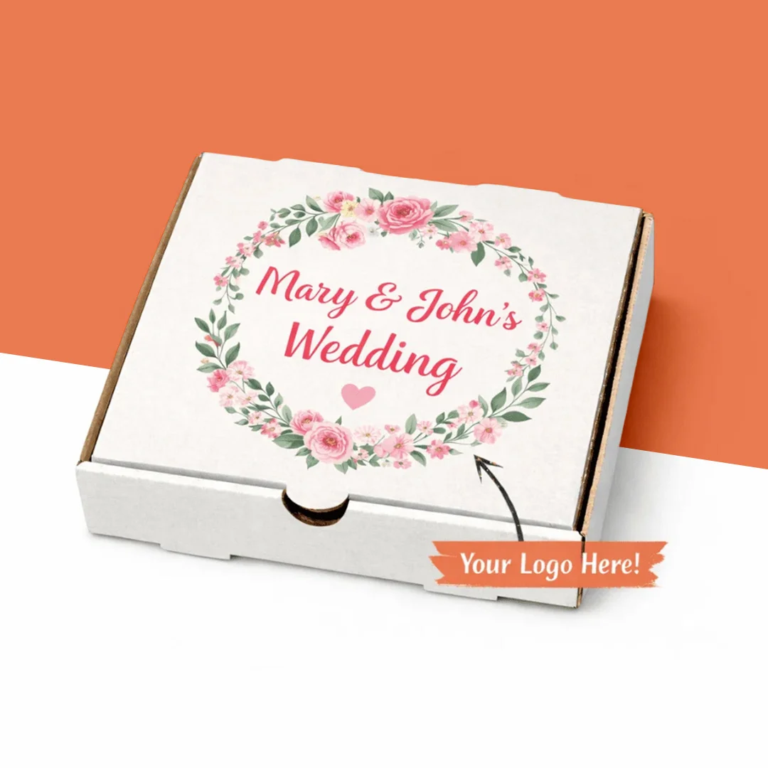Wedding Pizza Boxes Wholesale